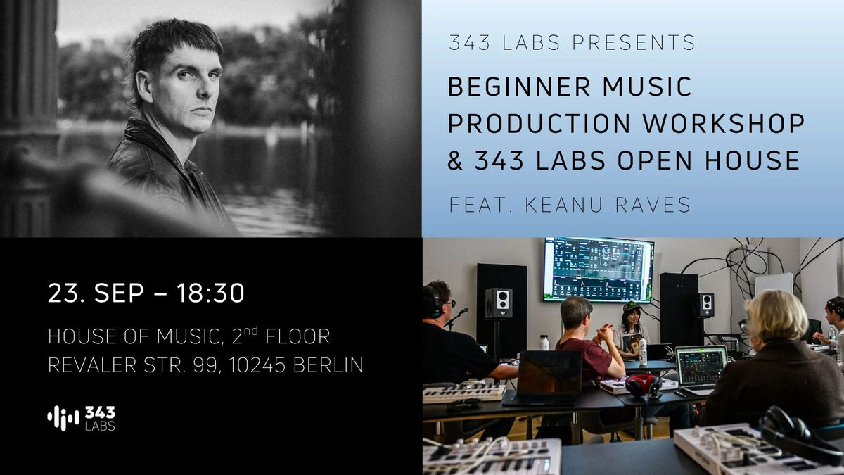 Beginner Music Production Workshop & 343 Labs Open House